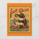 Suche nach vintage circus postkarten Vintages zirkusposter