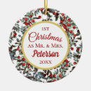 Suche nach weihnachtsbeeren ornamente First christmas married