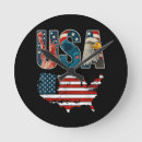Suche nach america wanduhren Flagge