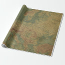 Suche nach world map geschenkpapier Vintag