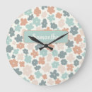 Suche nach retro blumen wanduhren Boho