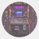 Suche nach arcade spiel aufkleber Retro