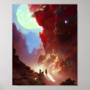 Suche nach der reisende poster Mond