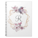 Suche nach rosa magnolien kleine notizbücher Monogramm