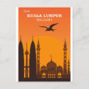 Suche nach kuala lumpur poster postkarten Retro