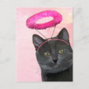 Suche nach rosa katzen postkarten Schwarze katze
