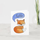 Suche nach niedlicher fuchs karten Kinder