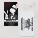 Suche nach magician visitenkarten Magier