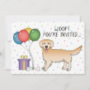 Suche nach golden retriever geburtstag einladungen Jedes kind