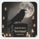 Suche nach edgar allen poe aufkleber Rabe