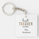 Suche nach bester lehrer schlüsselanhänger Personalisiert