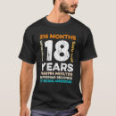 Suche nach 18 jahre alt tshirts Jahrestag