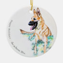 Suche nach belgische malinois weihnachtsschmuck Hund