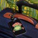 Suche nach pilz gepäckanhänger Frosch