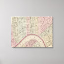 Suche nach vintage kartographie leinwandbilder Neue orleans landkarte