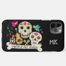 Suche nach dia de los muertos iphone hüllen Schwarz