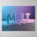 Suche nach schmelzen poster Blau