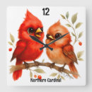 Suche nach kardinal wanduhren Roter vogel