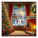 Suche nach weihnachtsszene poster Weihnachtsdekoration