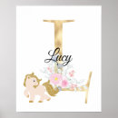 Suche nach buchstabe l poster Monogramm