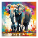 Suche nach elefanten foto poster Farbe