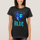 Suche nach blaues licht tshirts Bewusstsein