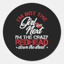 Suche nach redheads aufkleber Rot