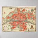 Suche nach paris map poster Vintag
