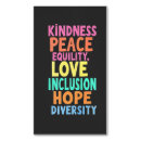 Suche nach diversity visitenkarten Gleichheit