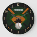 Suche nach baseball baseball wanduhren Junge
