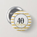 Suche nach glücklicher 40 geburtstag buttons Für sie
