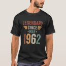 Suche nach seit 1962 tshirts Perfekt