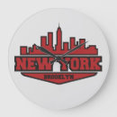 Suche nach manhattan skyline wanduhren Wolkenkratzer