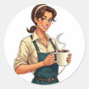 Suche nach barista aufkleber Café