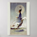 Suche nach japanische holzschnitte poster Mond