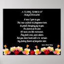 Suche nach blume der liebe poster Jede person