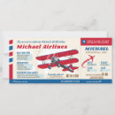 Suche nach flugschein einladungen Flugticket