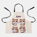 Suche nach niedliche kawaii schürzen Katze