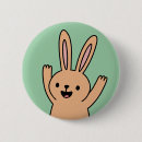 Suche nach hasen buttons Cartoon