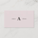 Suche nach staubiges rosa visitenkarten Monogramm
