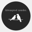 Suche nach mord aufkleber Lustige krähe