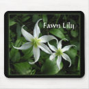 Suche nach der weißen lilie mousepads Blumen