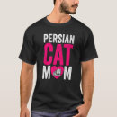 Suche nach der persischen katze tshirts Mutter