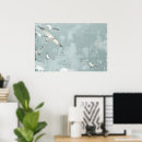 Suche nach himmel und meer poster Strand