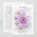 Suche nach clematis einladungen Blume