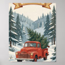 Suche nach roter lkw poster Vintage