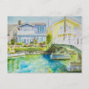 Suche nach venedig brücken postkarten Aquarell