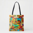 Suche nach kubismus tote bags Bunt