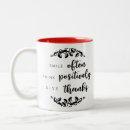 Suche nach denken sie positiv tassen Kaffee
