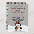 Suche nach schneeball party einladungen Pinguin